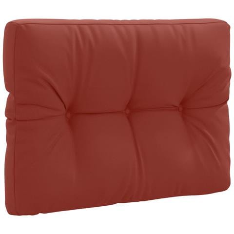 Cuscino per schienale di pallet VIANEN 100% Poliestere Rosso - Foto 1