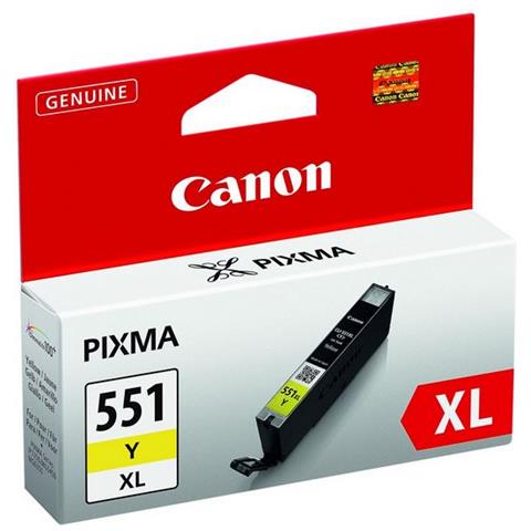CLI-551XL Y Cartuccia Ink Originale Gialla per Canon PIXMa MG6350 Capacità 685 Pagine - Foto 10