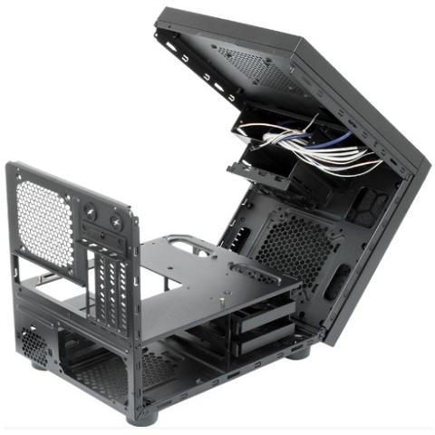 CI-01B-OP GAMING Cube Micro-ATX - schwarz - Foto 5