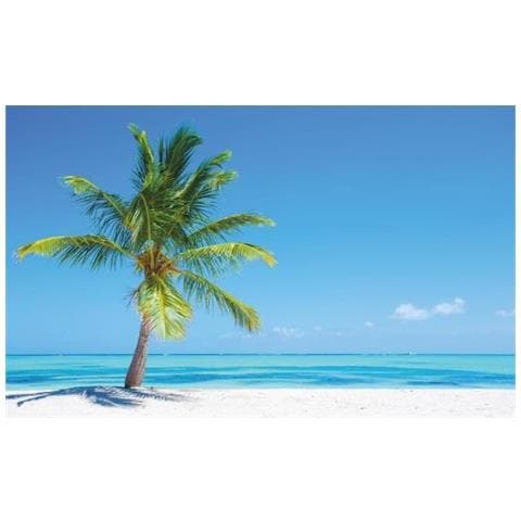 Rmk3438psm Adesiva, Motivo: Ile Paradisiaca Riposizionabile Vinile Multicolore 46 x 7,94 x 7,94 cm - Foto 1