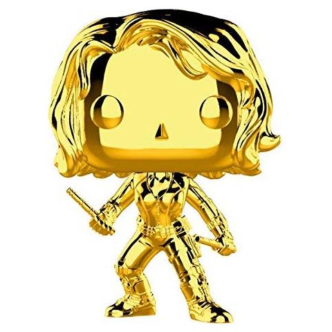 Marvel Studios 10 Pop! Marvel Vinyl Figure Black Widow (chrome) 9 Cm - Foto 1