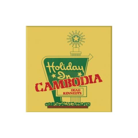Dead Kennedys: Holiday In Cambodia (magnete Metallo) - Foto 1