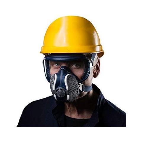 Spr406 Gvs Integra sicurezza Goggle + P3 Polveri Mezza maschera respiratoria, Medium / Large, Blu - Foto 2