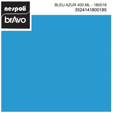 Smalto Spray Acrilico Rapida Essicazione Azzurro Luce - Ral 5012 Lucida 400 Ml Bravo - Foto 2