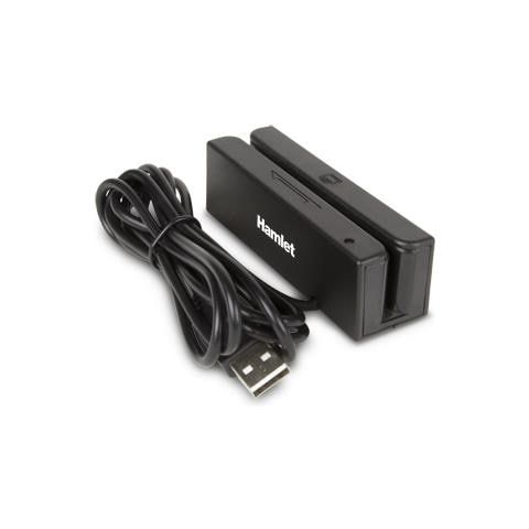 HURMAG3 Lettore di Tessere a Banda Magnetica Interfaccia USB - Nero - Foto 4