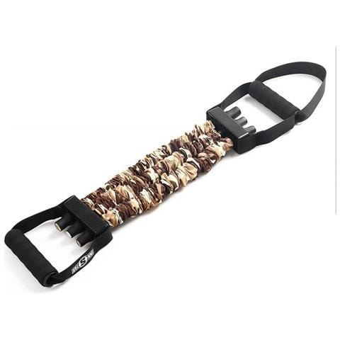 Espansore Toracico A 5 Molle Con Manico In Legno - Per Allenamento Casa, Fitness Uomo - Foto 7