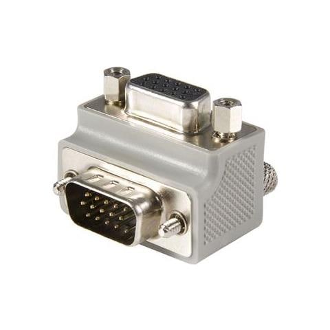 Adattatore angolato a destra VGA a VGA tipo 1 - M / F - Foto 1
