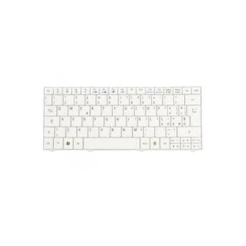 KB. I110A. 038, Keyboard, , Aspire 1551, Aspire 1820P, Aspire 1820PTZ, Aspire 1825PT, Aspire 1825PTZ, Aspire One 715, Aspire One, Bianco, Tedesco - Foto 1