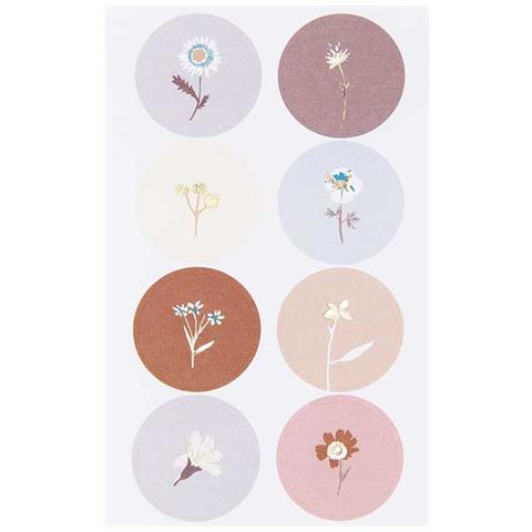 Adesivi Floreali - Toni Della Terra - 80 Pz - Foto 1