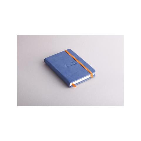 NOTEBOOK RIMBORDATO RIGIDO 9X14 MM 192 PAGINE CARTA AVORIO 90 GR SENZA QUADRETTATURA- CON ELASTICO - Foto 2