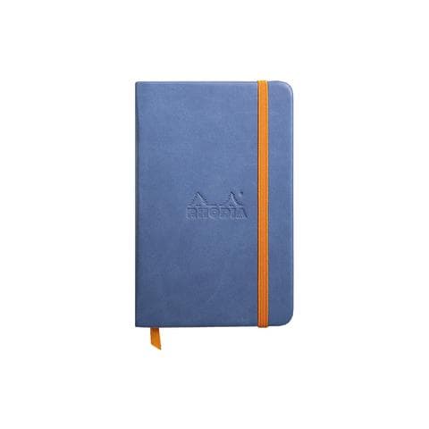 NOTEBOOK RIMBORDATO RIGIDO 9X14 MM 192 PAGINE CARTA AVORIO 90 GR SENZA QUADRETTATURA- CON ELASTICO - Foto 1