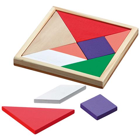 Tangram Colorato 15x15cm - Foto 1