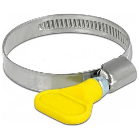 19517 Fascetta Per Manichetta Giallo Butterfly Clamp - Foto 1