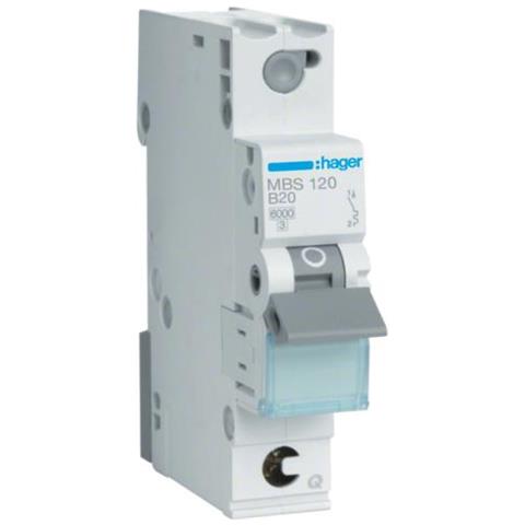 Mbs120 Interruttore Automatico B-type 1 1 Modulo /moduli - Foto 1