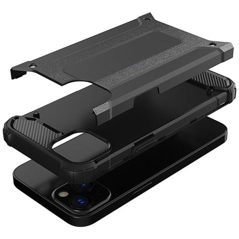 Custodia Armor Case Tpu Cover Per Xiaomi Redmi Note 12 5g Black - Foto 5