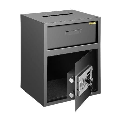 Cassetta Di Sicurezza, Elettronica, Salvadanaio, Accesso Digitale, 2 Chiavi - Foto 1