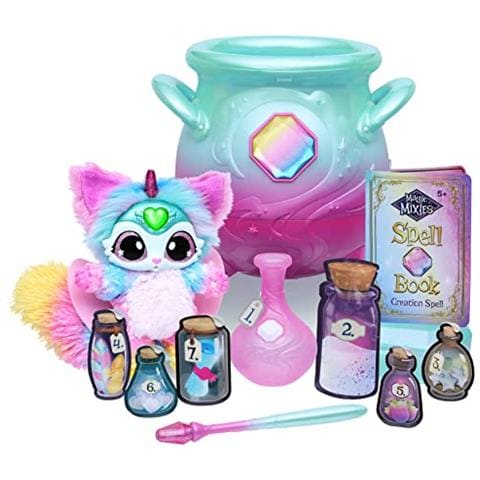 Calderone Magico Nebulizzante Con Esclusivo Peluche Interattivo Arcobaleno Da 8 Pollici E Oltre 50 Suoni E Reazioni Multicolore - Foto 1