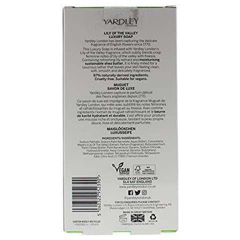 Sapone Di Lusso Of London Lily Of The Valley 3 X 35 Once - Foto 2