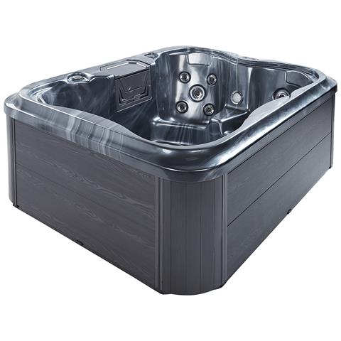 Vasca Idromassaggio Da Esterno Con Led Arcelia Grigio - Foto 2