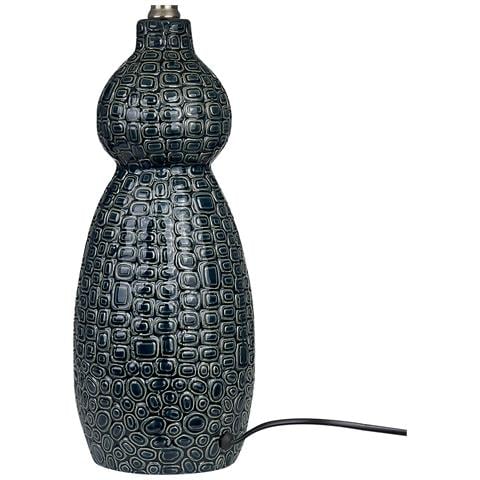 Lampada Da Tavolo Matina Ceramica Nero - Foto 2