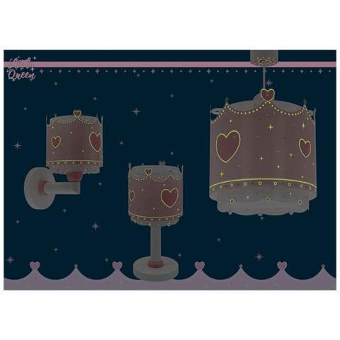 Applique Per Bambini Little Queen Piccola Regina Corona E Cuori - Foto 8