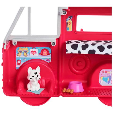 Camionetta Dei Pompieri Chelsea Con Bambola Chelsea E Accessori, Rosso - Foto 5