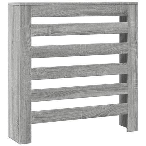 Copertura Termosifone Grigio Sonoma 78x20x82 Legno Multistrato - Foto 2