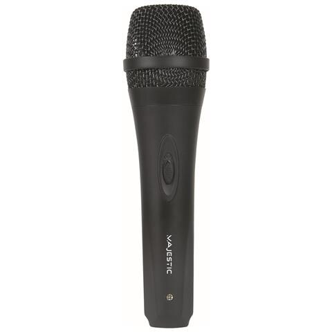 Microfono Con Cavo Dinamico - Nero - Plastica - 5,1x5,1x18,5 Cm - Foto 3