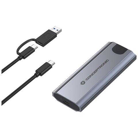 DANTE05G contenitore di unità di archiviazione Box esterno SSD Grigio M. 2 - Foto 2