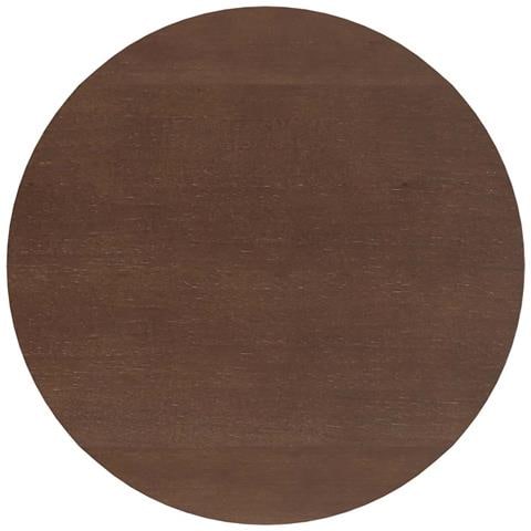 Tavolo Da Pranzo Marrone In Legno Massello Di Hevea - Foto 10