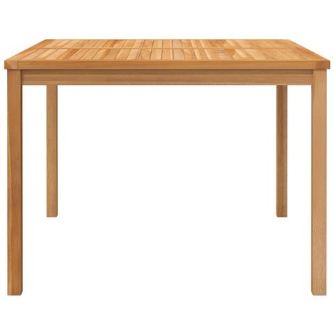 Tavolo Da Pranzo Per Giardino 110x110x77 Cm In Massello Di Teak - Foto 2