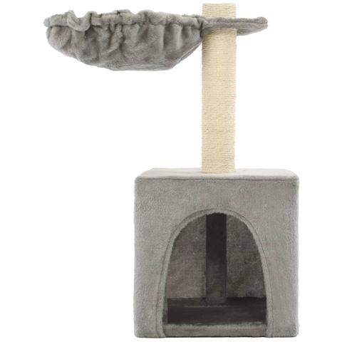 Lusso Casadino - Albero Per Gatti Con Tiragraffi In Sisal 105 Cm Grigio - Foto 5