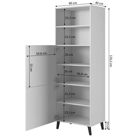 ABETO WIT CZ armadio soggiorno Armadietto - Foto 2