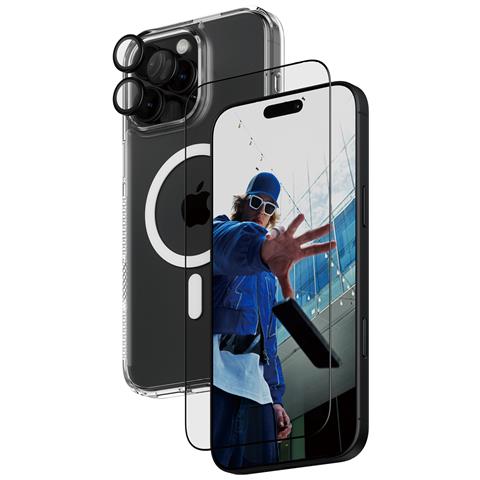 ® 3-in-1 Protection Bundle iPhone 16 Pro Max Pellicola proteggischermo trasparente Apple 1 pz - Foto 1