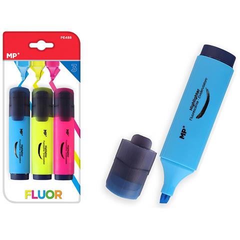 Evidenziatore 3 Pz. Pack Risparmio - Foto 1