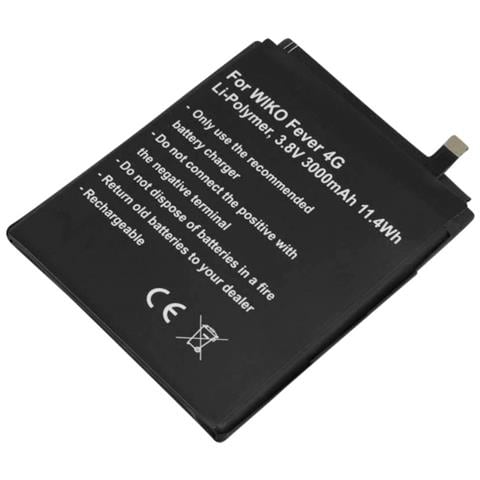 Batteria Per Wiko Fever 4g Tlp15j15 3,8 V 3000 Mah Li-polimero - Foto 1
