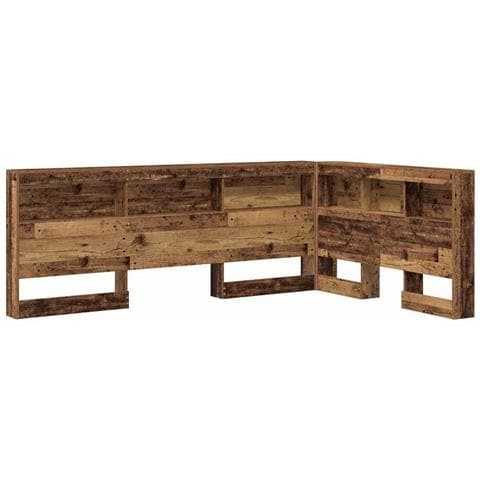 Testata contenitore Legno vecchio 120 cm Legno multistrato - Foto 1