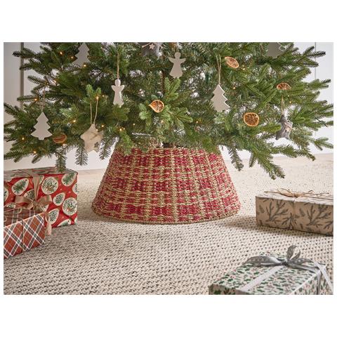 Copri Base Per Albero Di Natale Neige Alghe Marine Naturale 60 Cm - Foto 1