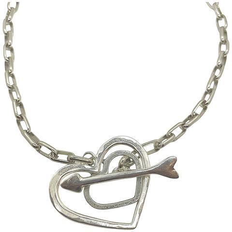 Collana Diana In Argento Placcato 45cm - Foto 4