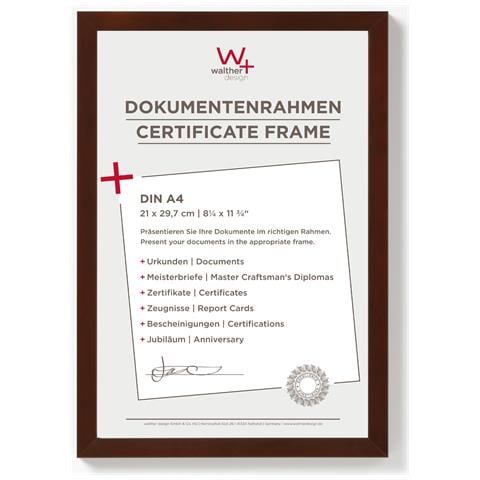 Peppers Struttura In Legno 21x29,7 Noce - Foto 1