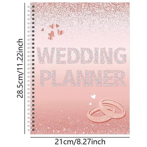 Quaderno Per L'organizzazione Matrimonio: Pianificazione Personalizzabile, Budget E Lista Di Controllo - Foto 2