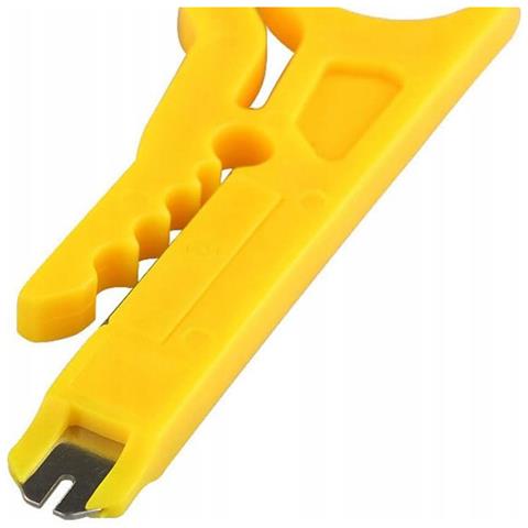 Strumento Di Spellatura Cavi Utp /stp - Rimozione Isolamento Efficace | Diametro 5-6,2mm | Lame In Metallo Per Crimpatura - Foto 2