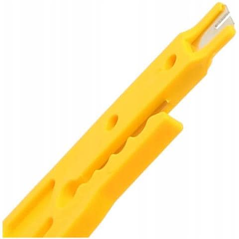 Strumento Di Spellatura Cavi Utp /stp - Rimozione Isolamento Efficace | Diametro 5-6,2mm | Lame In Metallo Per Crimpatura - Foto 7