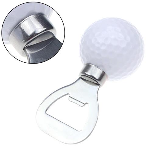 Apribottiglie Pallina Da Golf 2-pack - Acciaio Inox, Design Antiscivolo White - Foto 2