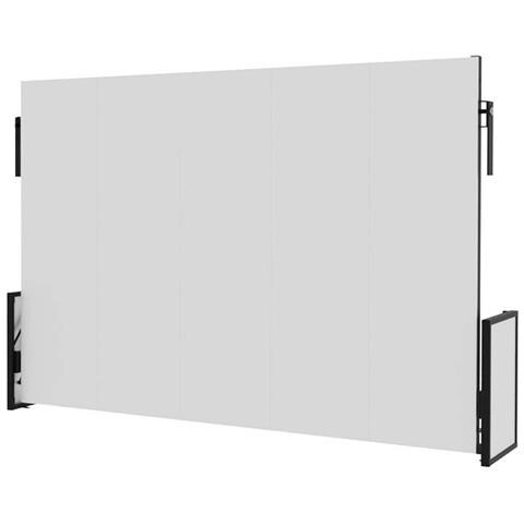 Letto a Scomparsa Morphy Studio - Sistema multifunzionale modulare SizeFlex & TypeFlex, letto a scomparsa salvaspazio ed estensibile con moduli divano (135x190, Orizzontale) - Foto 4