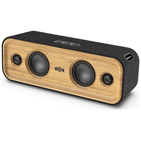 EM-JA030-SB altoparlante portatile e per feste Altoparlante portatile stereo Nero, Giallo 40 W - Foto 1
