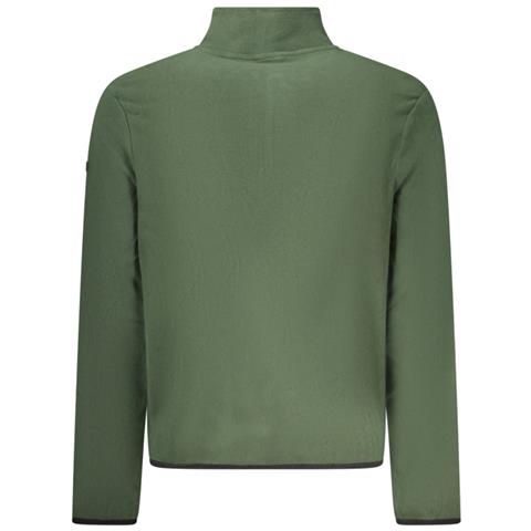 Felpa da uomo con cerniera© Norvegia 1963, verde - Colore: Verde, Taglia: M - Foto 2