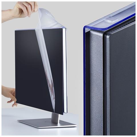 Filtro Privacy per Monitor 32" 16:9 Widescreen, Pellicola di Sicurezza in Acrilico da Appendere, Protezione Luce Blu, Installazione Rapida, + /- 30°, Lucido, TAA - Foto 6