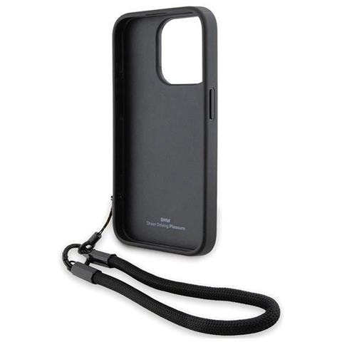 Custodia In Pelle Con Logo Bmw Per Iphone 15 Pro Max - Nera - Foto 2