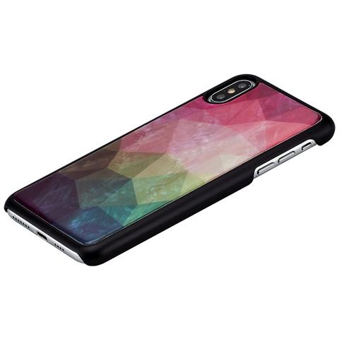 Custodia Nera Per Iphone Xs Max Con Motivo Floreale - Foto 1
